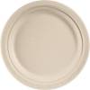 Tallerken, Duni, &Oslash;22cm, brun, bagasse
