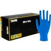 Engangshandske, THOR Ultra Grip, S, m&oslash;rkebl&aring;, nitril, fish scale textureret, pudderfri