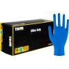 Engangshandske, THOR Ultra Grip, XL, m&oslash;rkebl&aring;, nitril, fish scale textureret, pudderfri