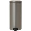 Pedalspand, Brabantia newIcon, 30 l, platinum