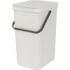 Affaldsspand, Brabantia Sort & Go, 16 l, hvid, plast