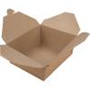 Takeaway boks, ABENA, 17x14x6,5cm, 1420 ml, brun, kraft/PE