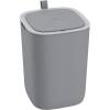 Affaldsspand, Morandi, Smart Sensor Eko, 24,9x24,9x33,7cm, gr&aring;, plast, 1-rums, 12 l 