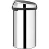 Affaldsspand, Brabantia Touch bin, 60 l, st&aring;l blank