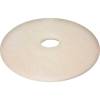 Gulvrondel, 9", &Oslash;229mm, hvid, genanvendt PET fiber, til polering