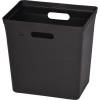 Affaldsspand, 33,8x24,6x33cm, sort, 20 l , genanvendt plast