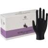 Engangshandske, Essentialz, XS, sort, nitril, pudderfri