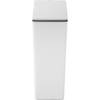 Affaldsspand, EKO Morandi Touch, hvid, plast, 40 l, med touch l&aring;g og s&aelig;kkeholder