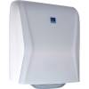 Dispenser, ABENA Technology by Hagleitner, 22,9x33,3x42,1cm, hvid, plast, til h&aring;ndkl&aelig;deruller, hybrid, system