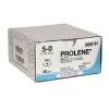 Sutur, Prolene, bl&aring;, FS-2 n&aring;l, monofil, 5-0, 45 cm,