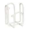 Holder til Dispenser, ABENA, 9x8x10,5cm, hvid, metal, til Abena 500 ml flasker