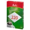 Pyramidefilter, Melitta, hvid, 220, 100