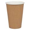 Kaffeb&aelig;ger, ABENA Gastro, 9,3cm, &Oslash;7cm, 20 cl, 22 cl, brun, pap/PE, 7,5 oz