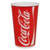 Papb&aelig;ger, Coca-Cola, 11,5cm, &Oslash;8cm, 30 cl, 34 cl, r&oslash;d, pap/PE, 12 oz