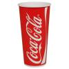 Papb&aelig;ger, Coca-Cola, 17,8cm, &Oslash;10,5cm, 75 cl, 100 cl, r&oslash;d, pap/PE, 32 oz