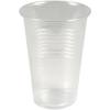 Drikkeglas, ABENA Gastro, 9,8cm, &Oslash;7cm, 20 cl, 23 cl, klar, PP, m/riller og antistatisk behandling