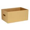 Transportkasse, brun, karton, lille,