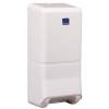 Dispenser, neutral, Maxi, 10,5x14x32cm, hvid, plast, til toiletpapir i ark