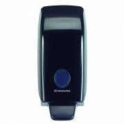 Dispenser, Kimberly-Clark Aquarius, 11,4x11,6x23,5cm, 1000 ml, sort, plast, til s&Atilde;&brvbar;be *Denne vare tages ikke retur*