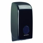 Dispenser, Kimberly-Clark Aquarius, Mini, 12,3x16,8x33,8cm, sort, plast, til toiletpapir i ark *Denne vare tages ikke retur*