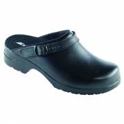 Tr&Atilde;&brvbar;sko, Euro-Dan Flex, 45, sort, SRC, O1, uden h&Atilde;&brvbar;lkappe, h&Atilde;&brvbar;lrem, stigegreb, vidde 13 *Denne vare tages ikke retur*