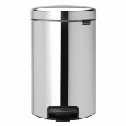 Pedalspand, Brabantia newIcon, 12 l, st&Atilde;&yen;l *Denne vare tages ikke retur*