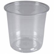 Plastb&Atilde;&brvbar;ger, ABENA Cater-Line, TowerPac, 8,5cm, &Atilde;&tilde;9cm, 300 ml, klar, RPET, med skruebund