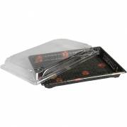 Sushibakke og l&Atilde;&yen;g, ABENA, 11, 26x18,7x4,5cm, sort, PS