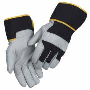 All-round handske, 9, gr&Atilde;&yen;, PU/kanvas bomuld, driver, vandafvisende PU