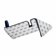 T&oslash;r- og fugtmoppe, Vileda Swep Duo HygiejnePlus, hvid, mikrofiber, 50 cm, med lommer *Denne vare tages ikke retur*