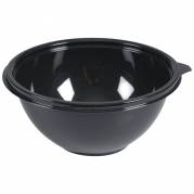 Salatsk&Atilde;&yen;l, 6cm, &Atilde;&tilde;14cm, 500 ml, 500 ml, sort, RPET, rund