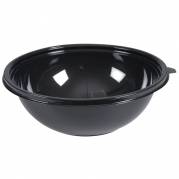 Salatsk&Atilde;&yen;l, 9cm, &Atilde;&tilde;26cm, 2250 ml, 2250 ml, sort, RPET, rund