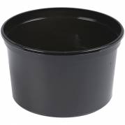 Plastbakke, 7cm, &Atilde;&tilde;11,5cm, 500 ml, 500 ml, sort, PP, 1-rums