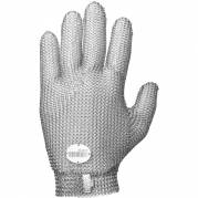 Brynjehandske, Niroflex 2000, S, hvid, st&Atilde;&yen;l, flex lukning