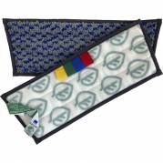 Skrubbemoppe, ABENA Puri-Line Heavy Scrub, gr&Atilde;&yen;, mikrofiber, 30 cm, med velcro