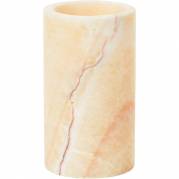 Lysestage, Duni Mineral, 70x125mm, &Atilde;&tilde;70mm, beige, sten *Denne vare tages ikke retur*