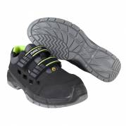 Sikkerhedssko, Mascot Alpamayo, 45, sort, SRC, S1P, ESD, velcro, tekstils&Atilde;&cedil;mv&Atilde;&brvbar;rn, kompositt&Atilde;&yen;v&Atilde;&brvbar;rn, stigegreb, metalfri, herre