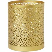 Lysestage, Duni Bliss, 100mm, &Atilde;&tilde;80mm, guld, metal *Denne vare tages ikke retur*