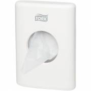 Hygiejnedispenser, Tork, 36x100x140mm, hvid, plast