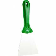 H&Atilde;&yen;ndskraber, Vikan, gr&Atilde;&cedil;n, PP/rustfrit st&Atilde;&yen;l, 10 cm *Denne vare tages ikke retur*