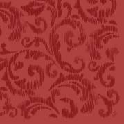 Middagsserviet, Dunilin Saphira, 1/4 fold, 40x40cm, bordeaux, airlaid *Denne vare tages ikke retur*