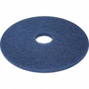 Gulvrondel, 11", &Atilde;&tilde;280mm, bl&Atilde;&yen;, genanvendt PET fiber, til almindelig reng&Atilde;&cedil;ring og v&Atilde;&yen;dskuring *Denne vare tages ikke retur*