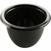 Bakke, C 0095-1L , 6cm, &Atilde;&tilde;9,5cm, 215 ml, sort, CPET, 1-rums