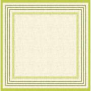 Stikdug, Dunicel Raya, 84x84cm, kiwi *Denne vare tages ikke retur*