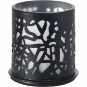 Lysestage, Duni Twine, 75x75mm, &Atilde;&tilde;75mm, sort, metal *Denne vare tages ikke retur*