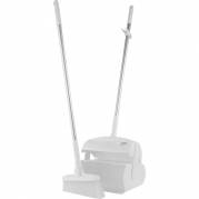 Fejebakkes&Atilde;&brvbar;t, Vikan, 24x37x117cm, hvid, PP/polyester/rustfrit st&Atilde;&yen;l/aluminium