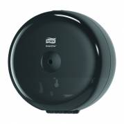 Dispenser, Tork T9, 15,6x21,9x21,9cm, sort, plast, til toiletpapir