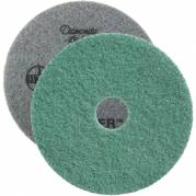 Gulvrondel, Diversey TASKI Twister, 21", &Atilde;&tilde;533mm, gr&Atilde;&cedil;n, RPET, diamant, til daglig reng&Atilde;&cedil;ring