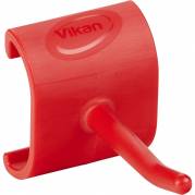 Vægophæng til redskaber, Vikan, 76x46x51mm, rød, PP/TPE, reserve krog *Denne vare tages ikke retur*