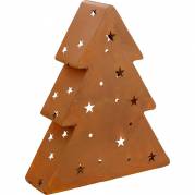 Dekorationstr&aelig;, 8x25,5x30,5cm, metal *Denne vare tages ikke retur*